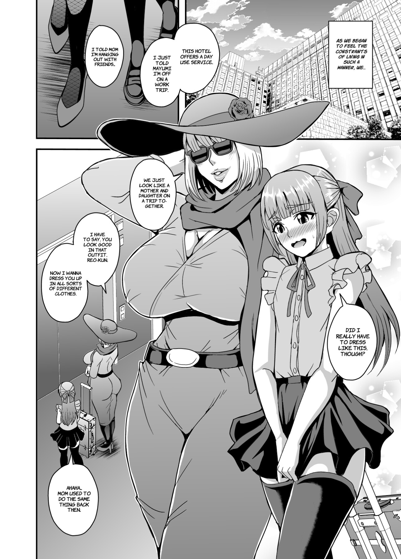 Hentai Manga Comic-A Story About a Bachelor Woman Around 40 Who is Addicted to a Relationship with a Younger Boy Who is Also a Friend's Son 3-Read-19